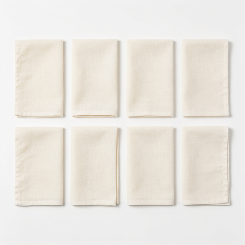 Monos 6 Stück wiederverwendbares Passiertuch, 50x50cm, feingewebtes Käsetuch, Dichtegrad 100, Cheesecloth zum Abseihen von Handarbeiten, 100% Baumwolle, für Entsaften und Käseherstellung